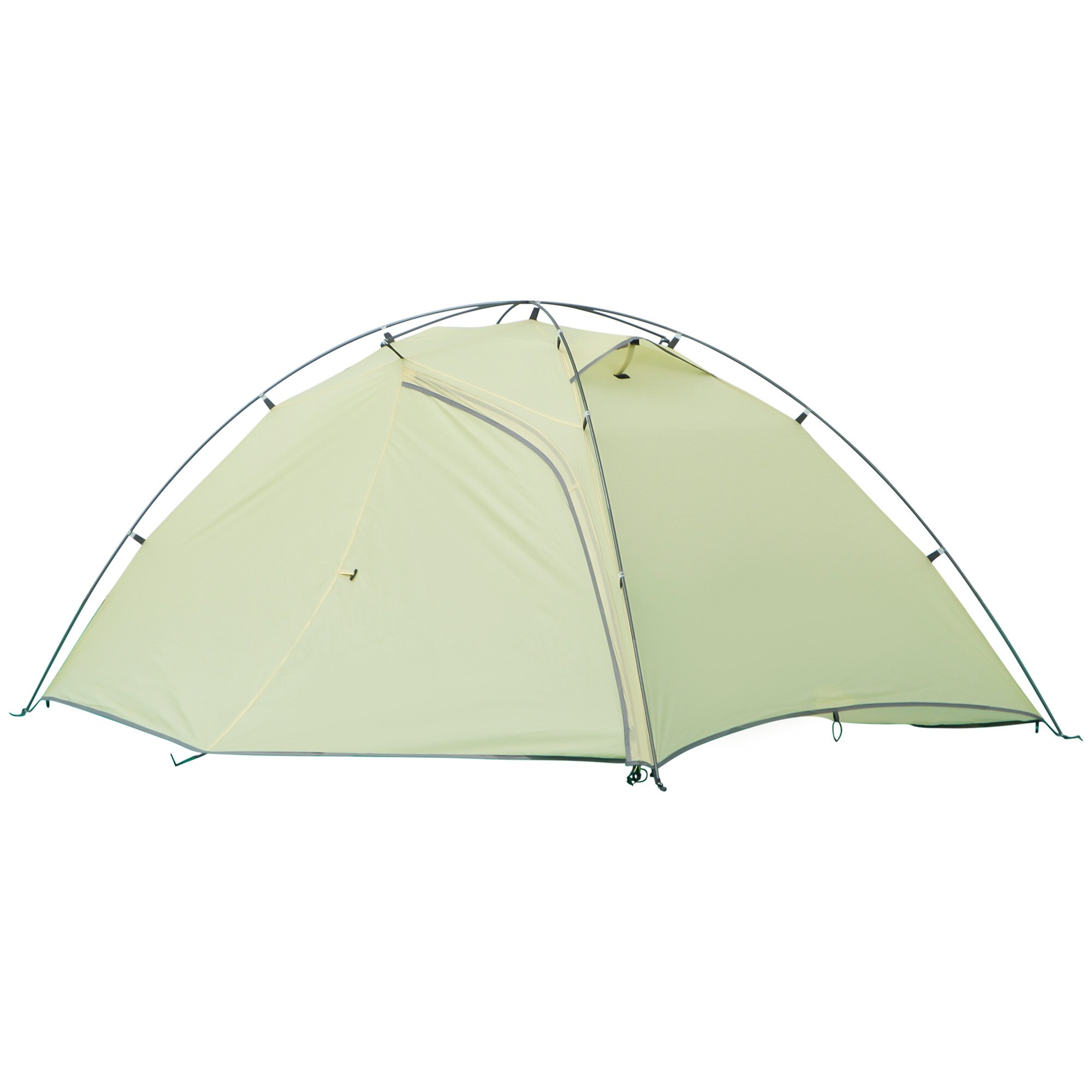 Outsunny Campingzelt mit Tragetasche weiß 230L x 140B x 110H cm