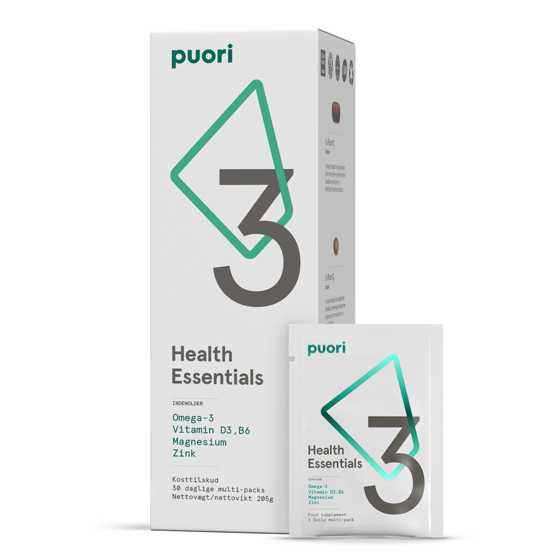 Puori 3 Health Essentials