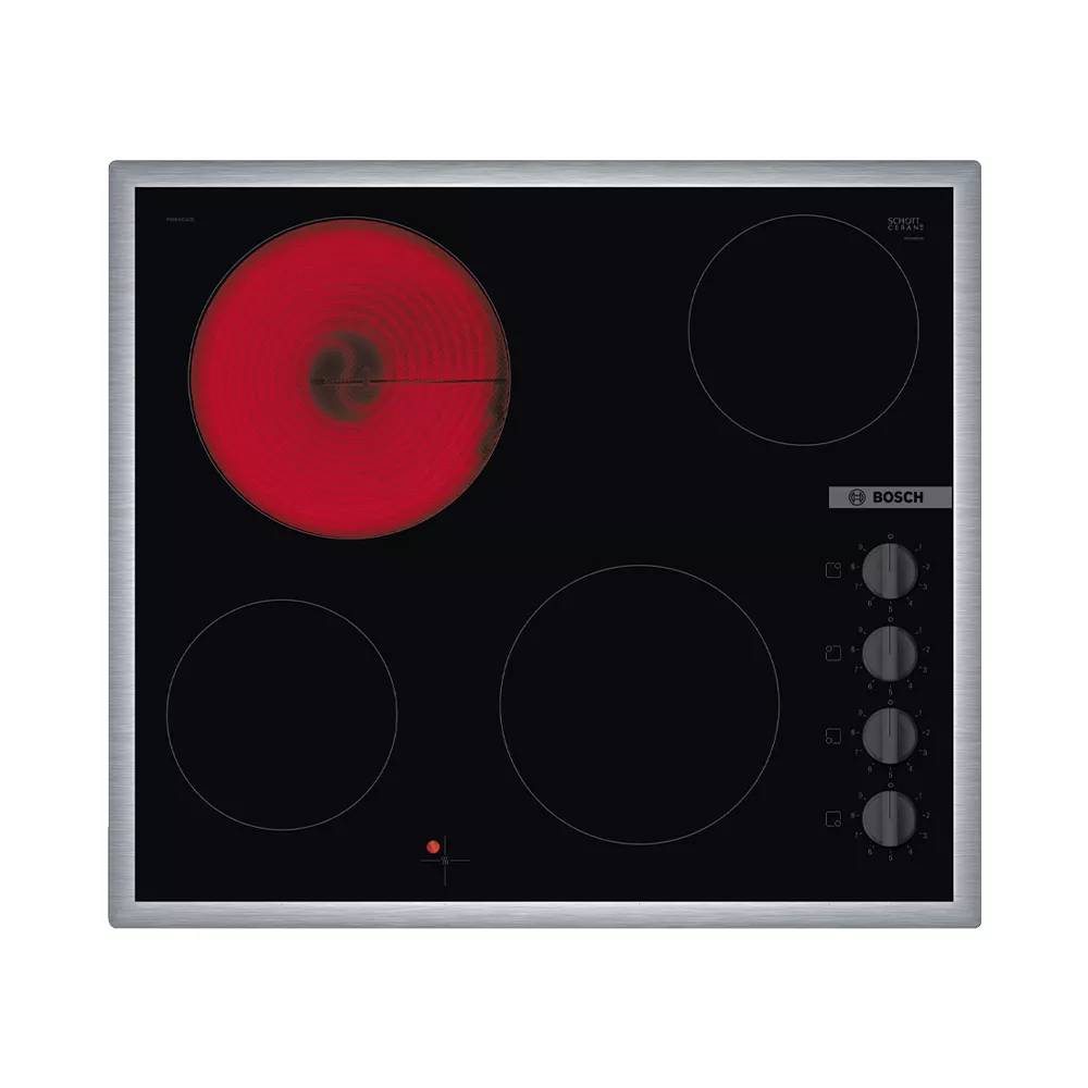 Bosch PKE645CA2E Elektrokochfeld mit Rahmen 60cm
