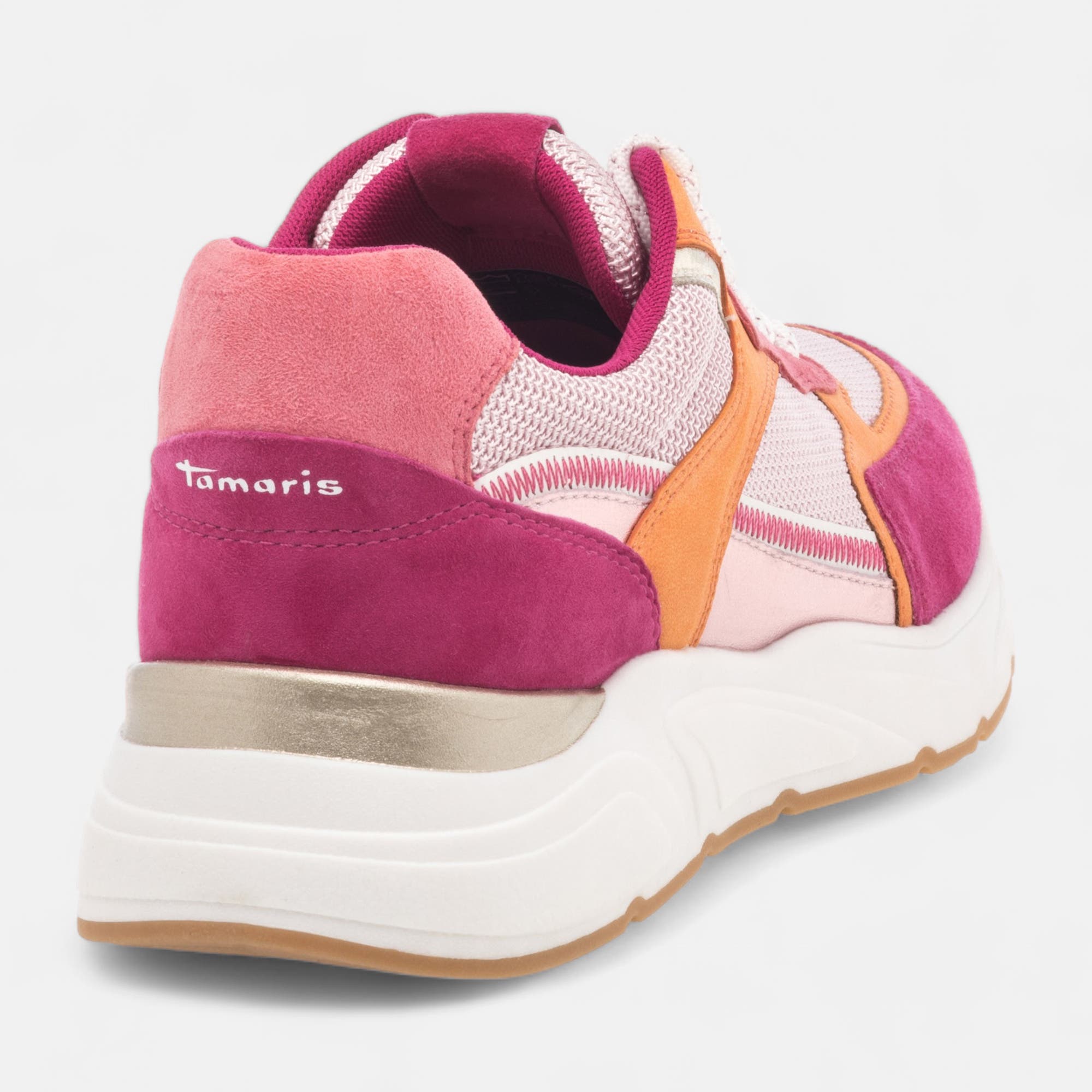 Baskets basses Femme fuchsia