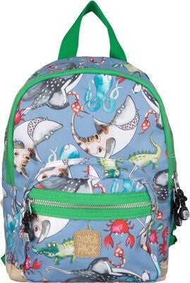 Pick & Pack Mix Animal Ryggsekk 7L, Cloud Grey