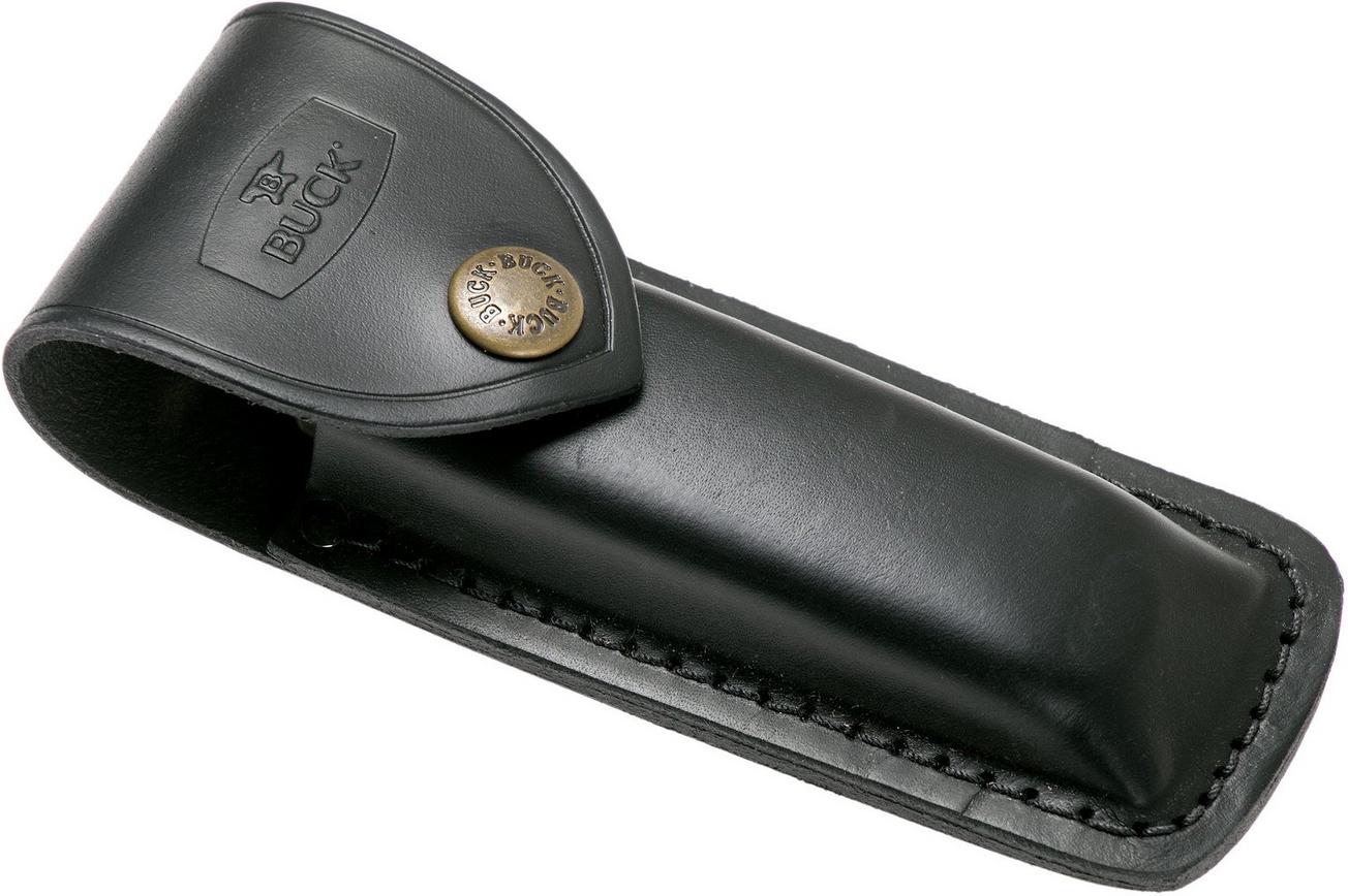 Buck 110 Folding Hunter zakmes, met vinger groeven