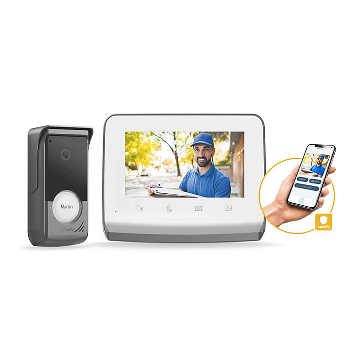 Interphone vidéo connecté Somfy V350 Connect