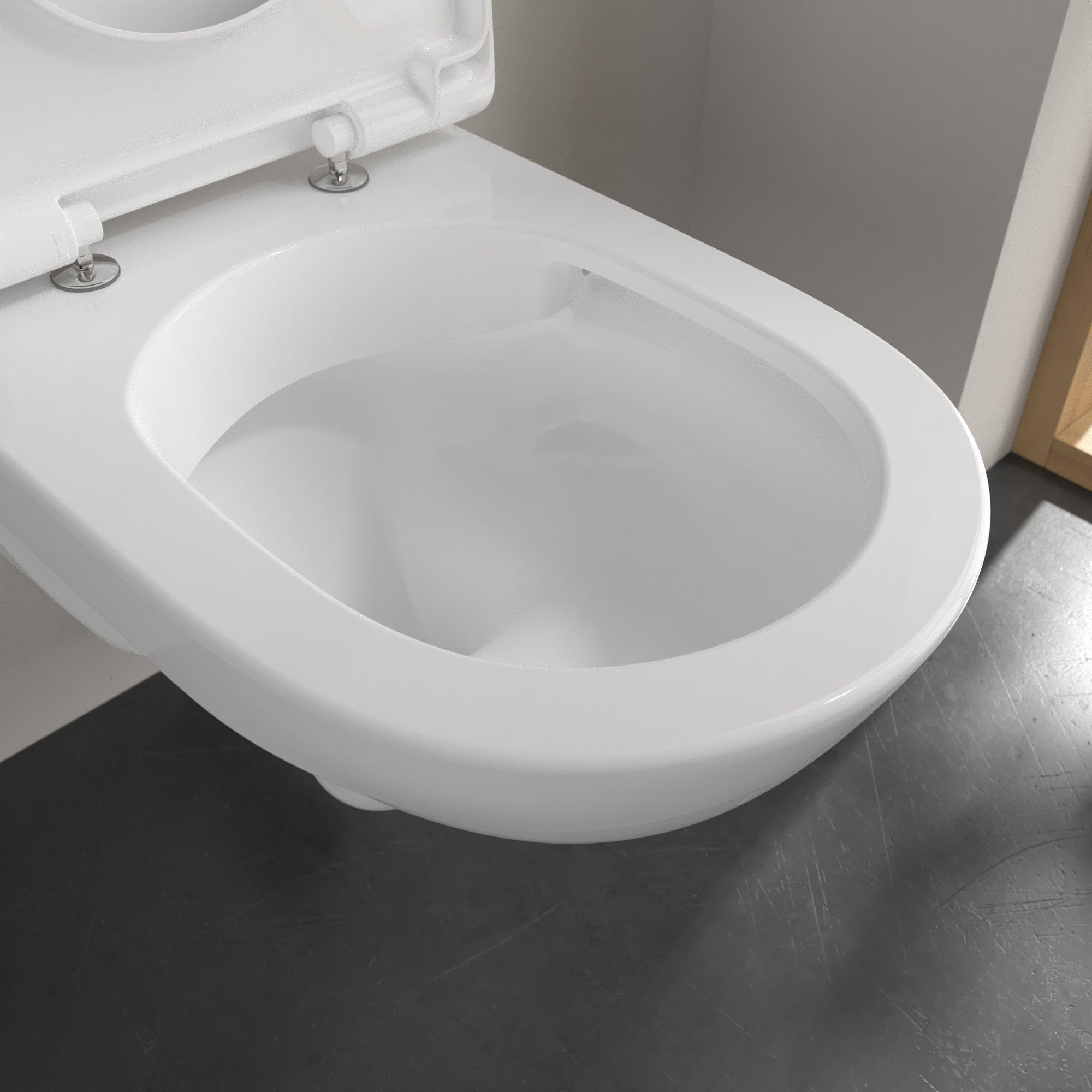 Villeroy & Boch O.novo hangend randloos toilet wit glans