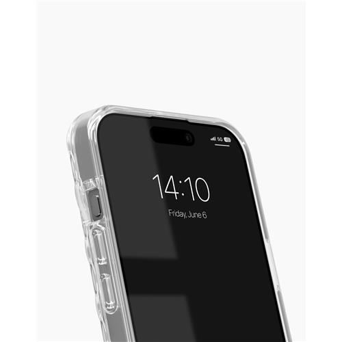 iPhone 15 Pro MagSafe Hardcase Hülle Frame Case Recycled (IDFRCMS-I2361P-471) - Transparent / Gold