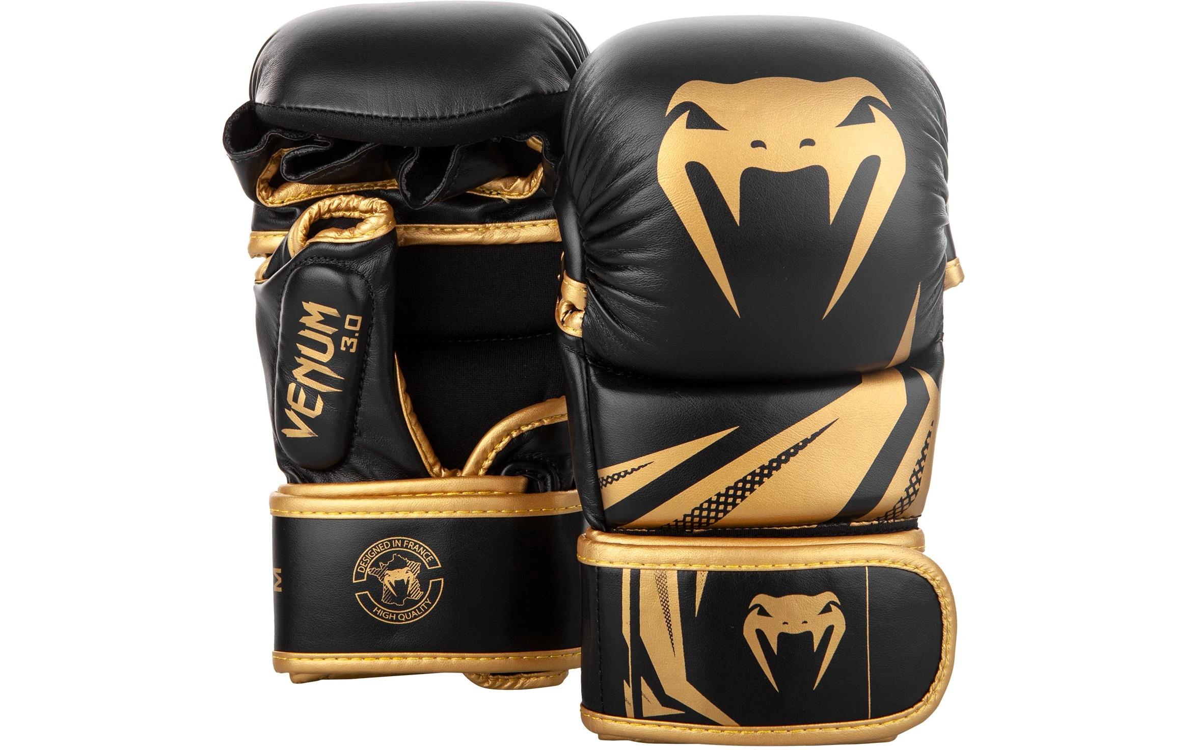 Challenger 3.0 Sparring Gloves Gold/Schwarz, MHandschuhe für MMA-Training