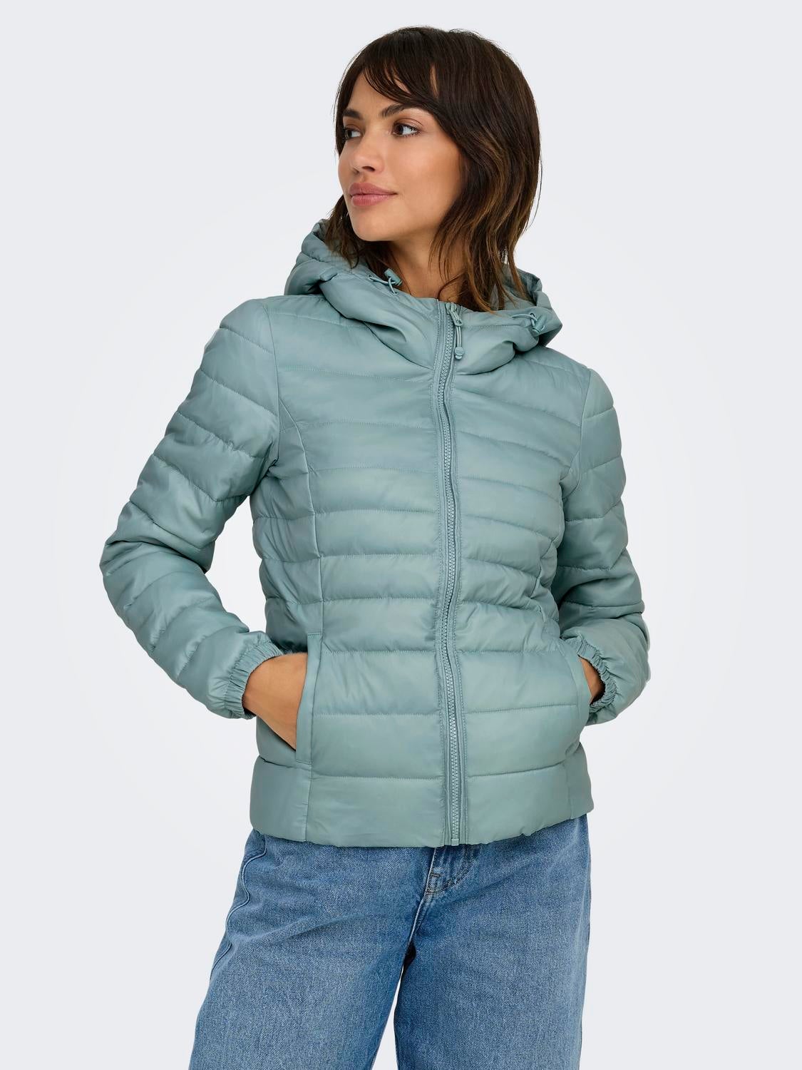 ONLTAHOE Steppjacke Gray Mist