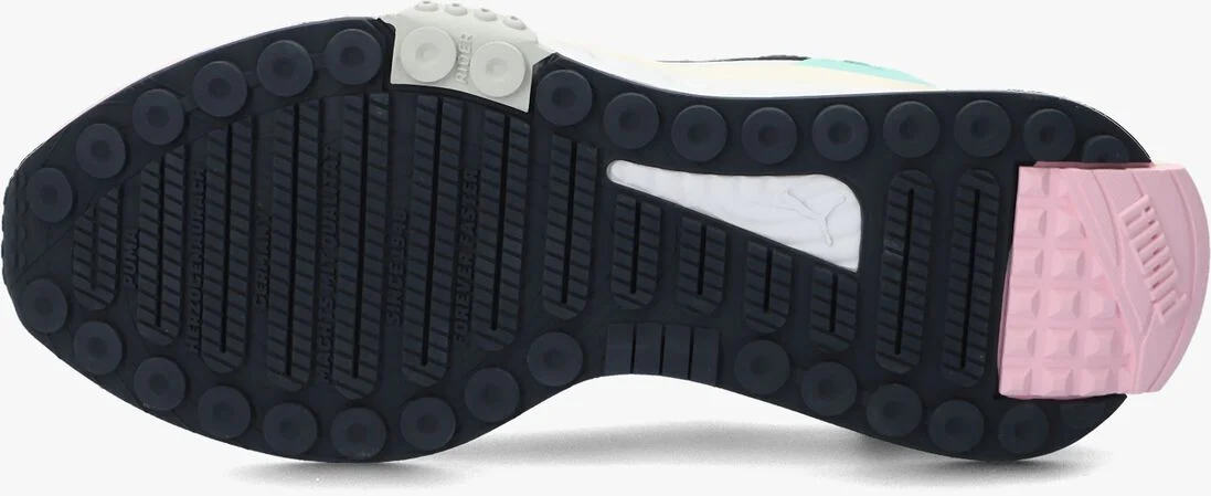 PUMA witte puma lage sneakers wild rider layers
