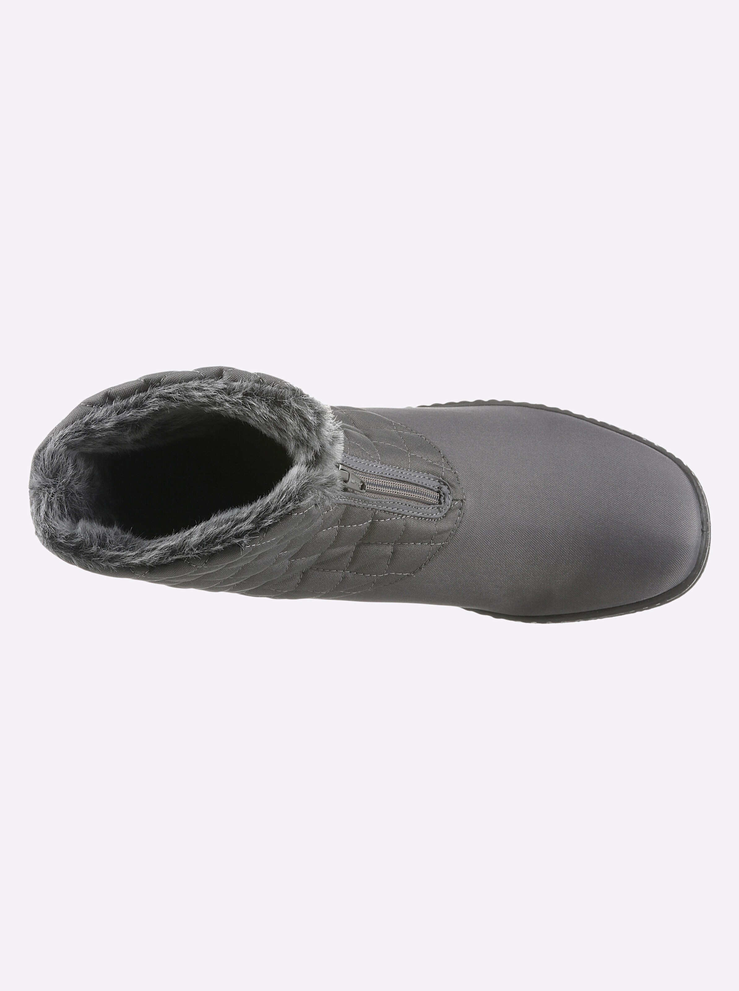 Stiefelette in grau