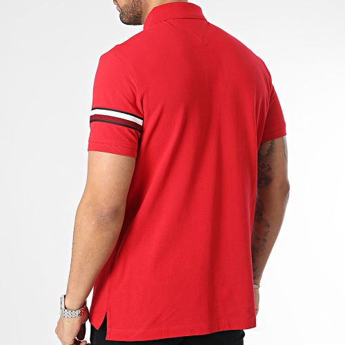 Polo Manches Courtes Global STP Placement Reg 0767 Rouge