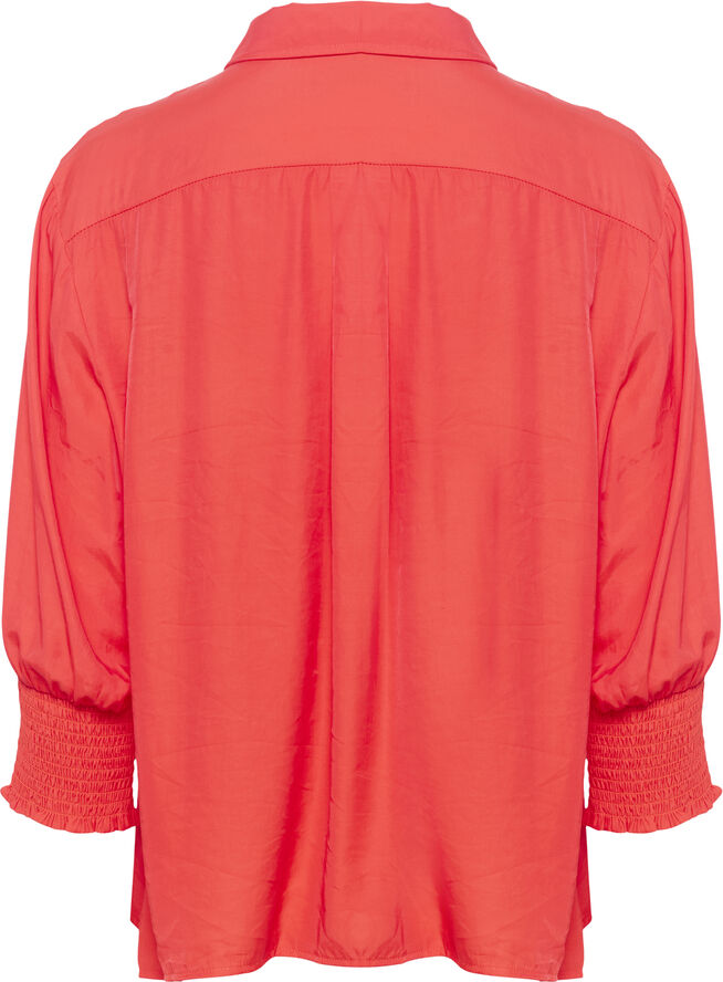 Cream NolaCR Shirt Hot coral