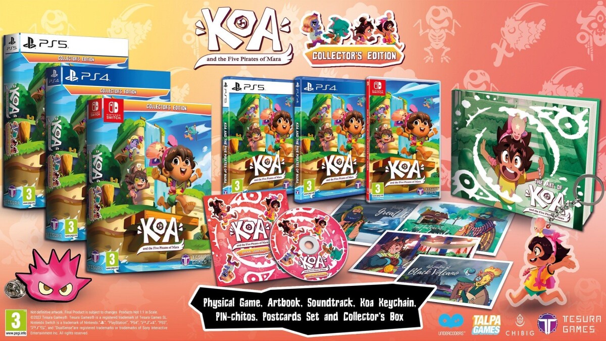 Koa And The Five Pirates Of Mara - Collector's Edition - PS5