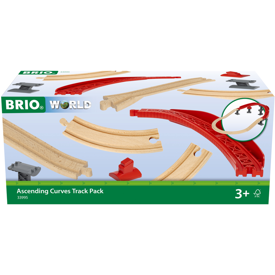 BRIO® Schienenpaket Berg und Tal
