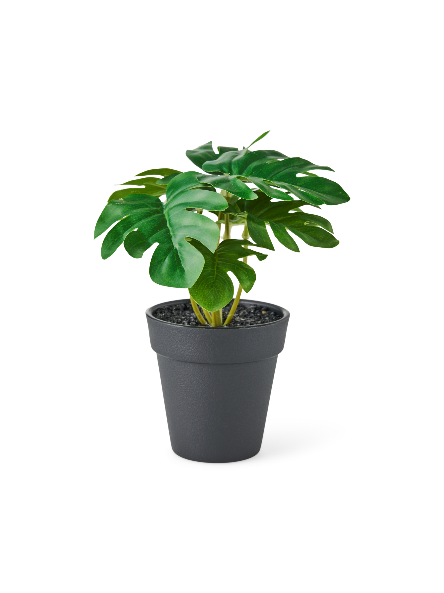 Kunstig plante i potte | Ø8 x 18 cm. | Dark Green