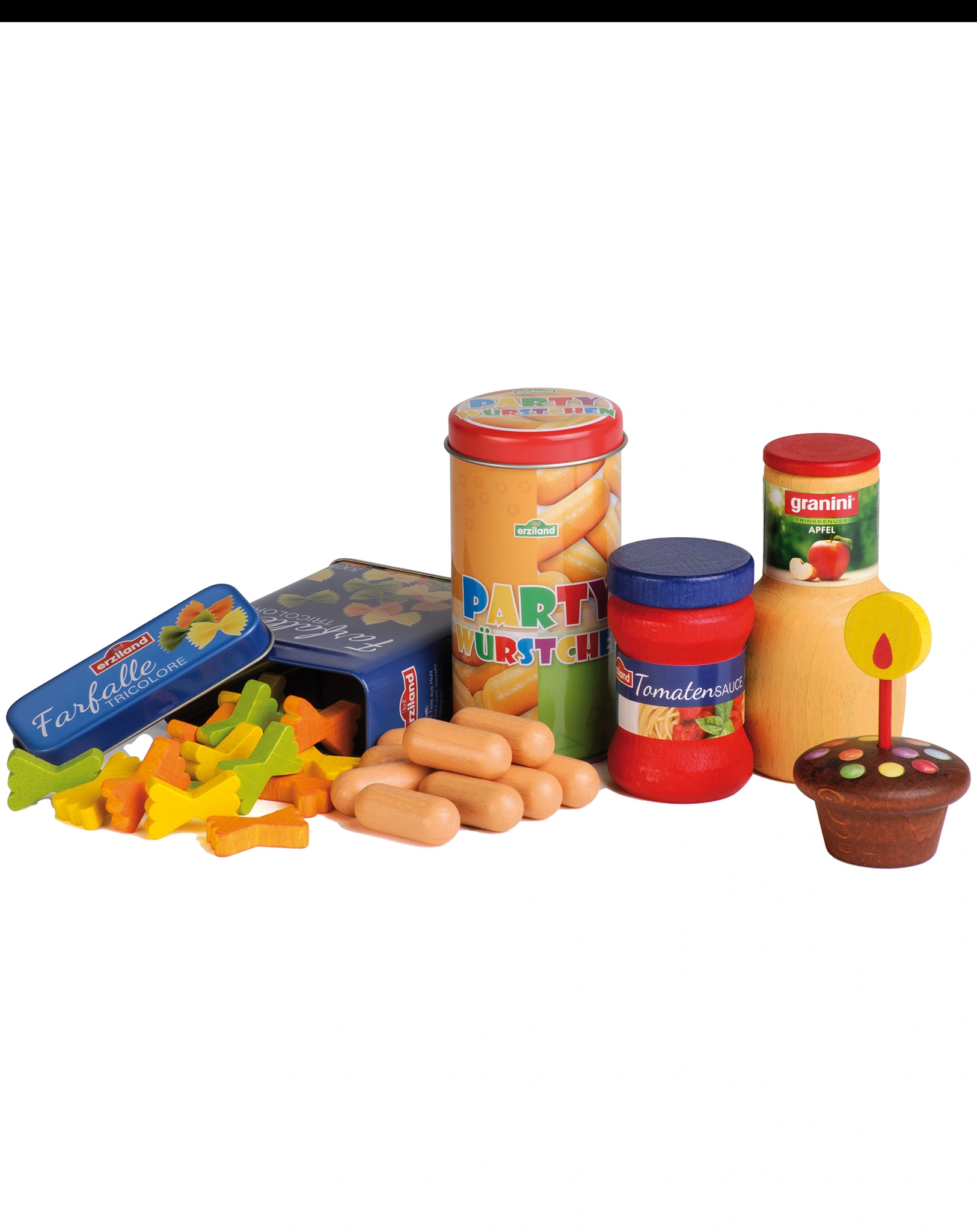 Kaufladenzubehör KINDERPARTY 5-teilig