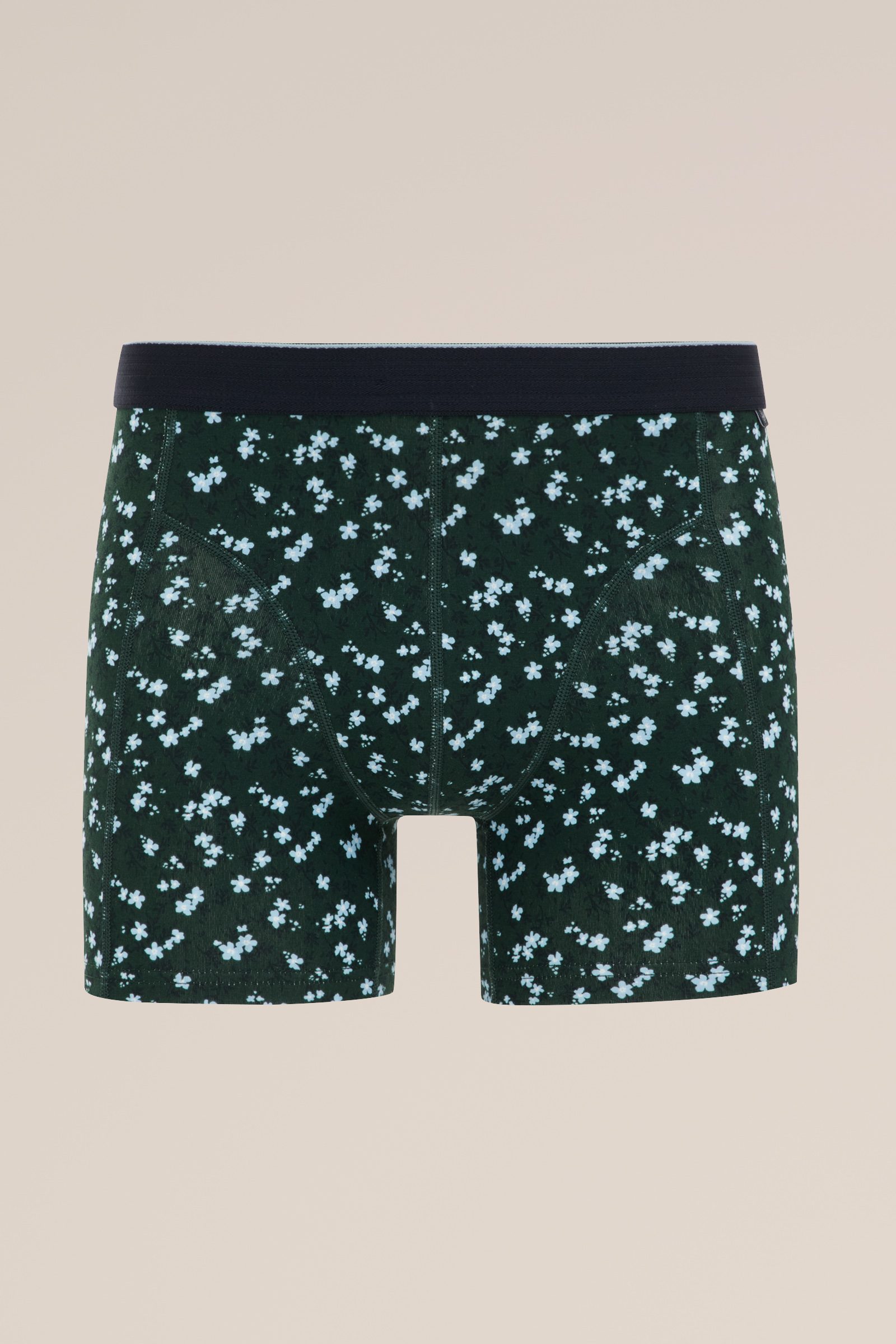 boxershort met dessin WE Fashion Donkergroen