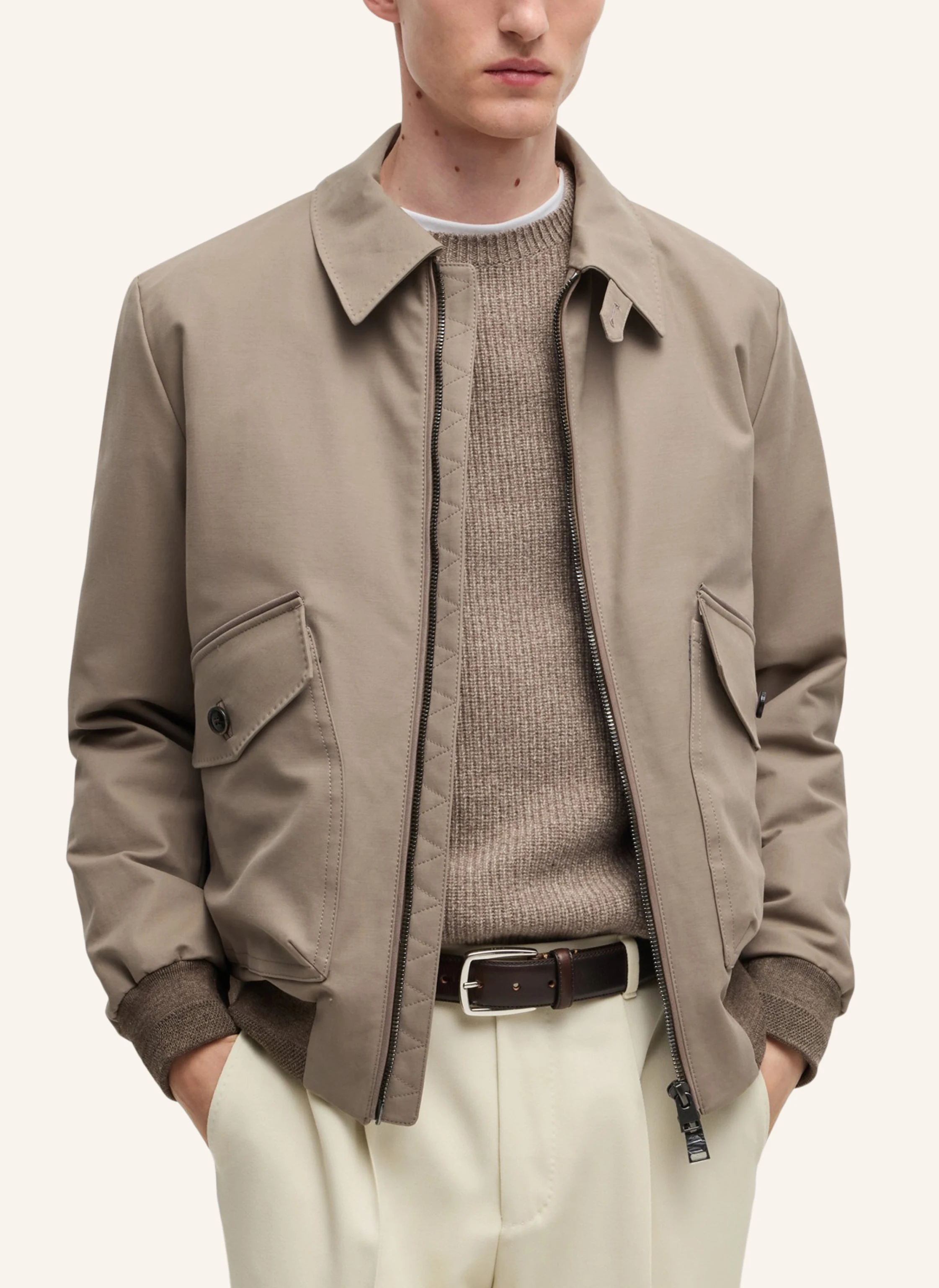 BOSS Casual Jacke L-COBAL