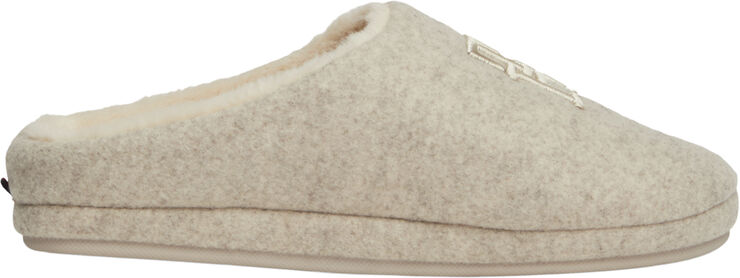 Tommy Hilfiger TH EMBROIDERED BASICS SLIPPER Beige heather