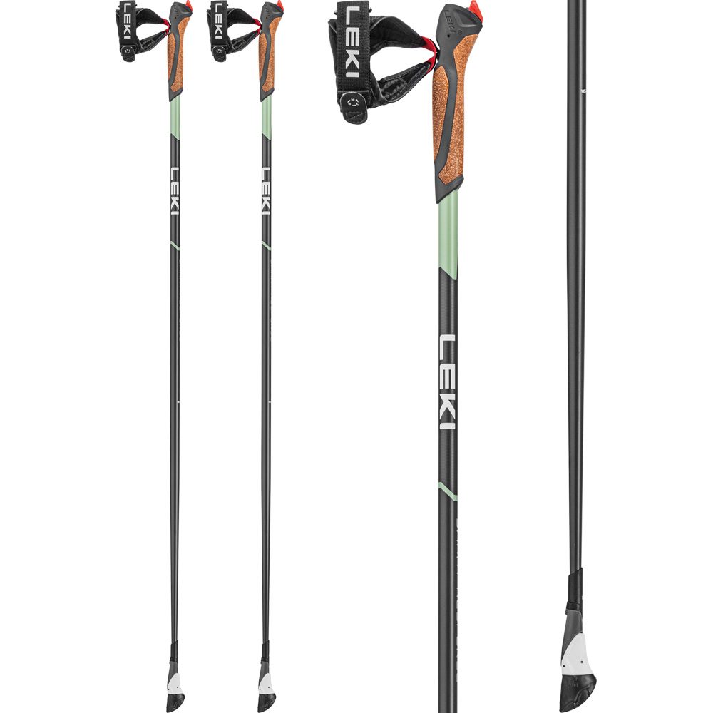 LEKI Smart Response Nordic Walking Stöcke grau