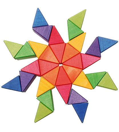Grimms Tr?leget?j - Octagon - 33 Dele - Multifarvet