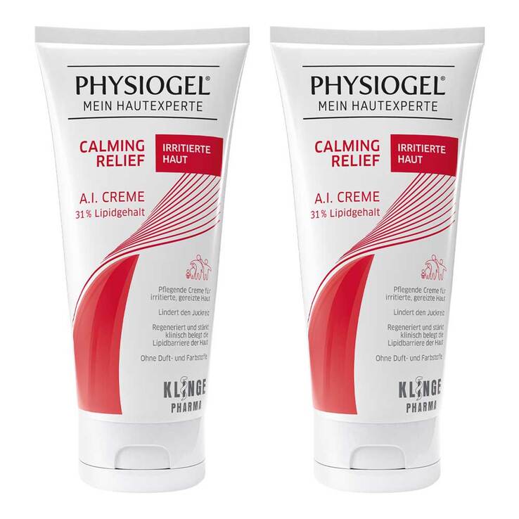 Physiogel Calming Relief A.I. Creme für irritierte, 2x100 ml