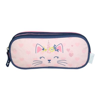 Trousse Phileas - 2 compartiments - moustache - Bagtrotter