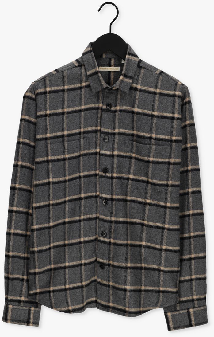 PORTO MILANO grijze porto milano overshirt lissabon
