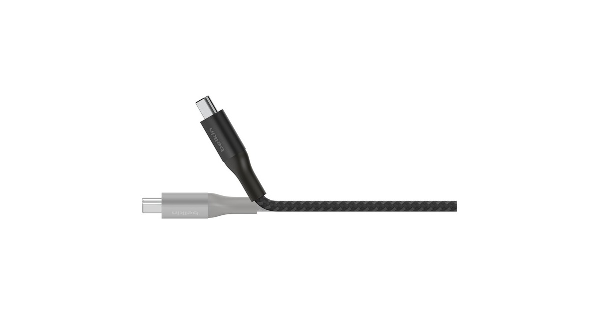 BelkinBoostCharge USB-C > USB-C kabel  (Zwart, 1 meter, 240 W)