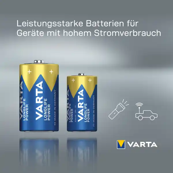 Longlife Power D Batterien