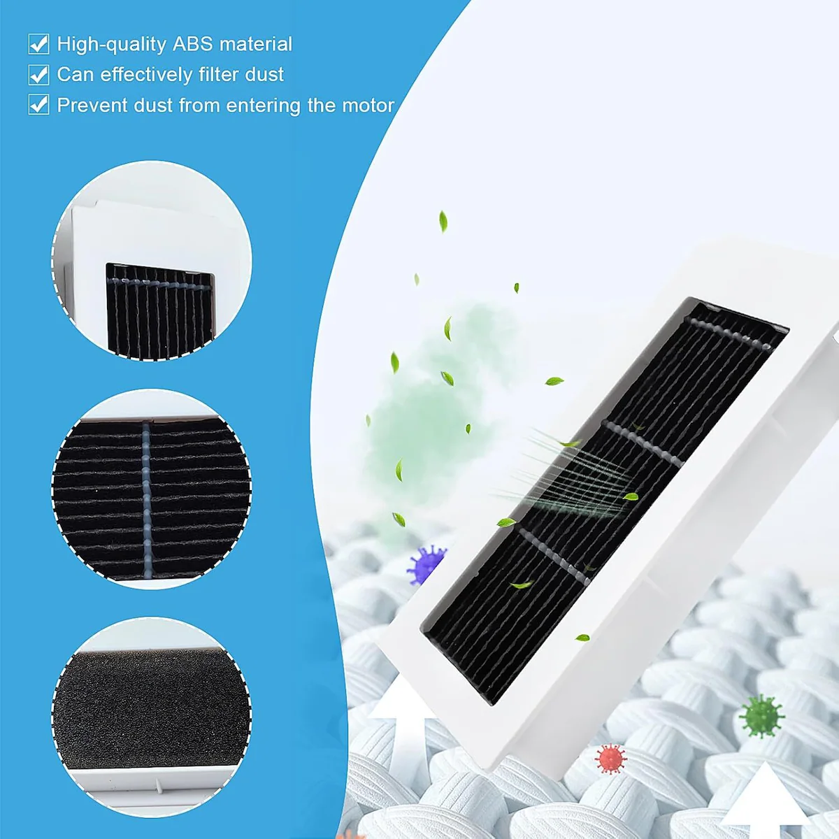 Ecovacs Deebot X5 Omni, X5 Pro Robotstøvsuger tilbehørssett