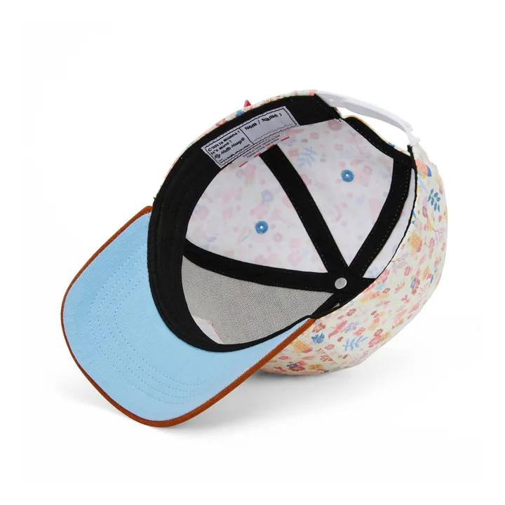 Hello Hossy Casquette Dried Flowers | Orange Rouille