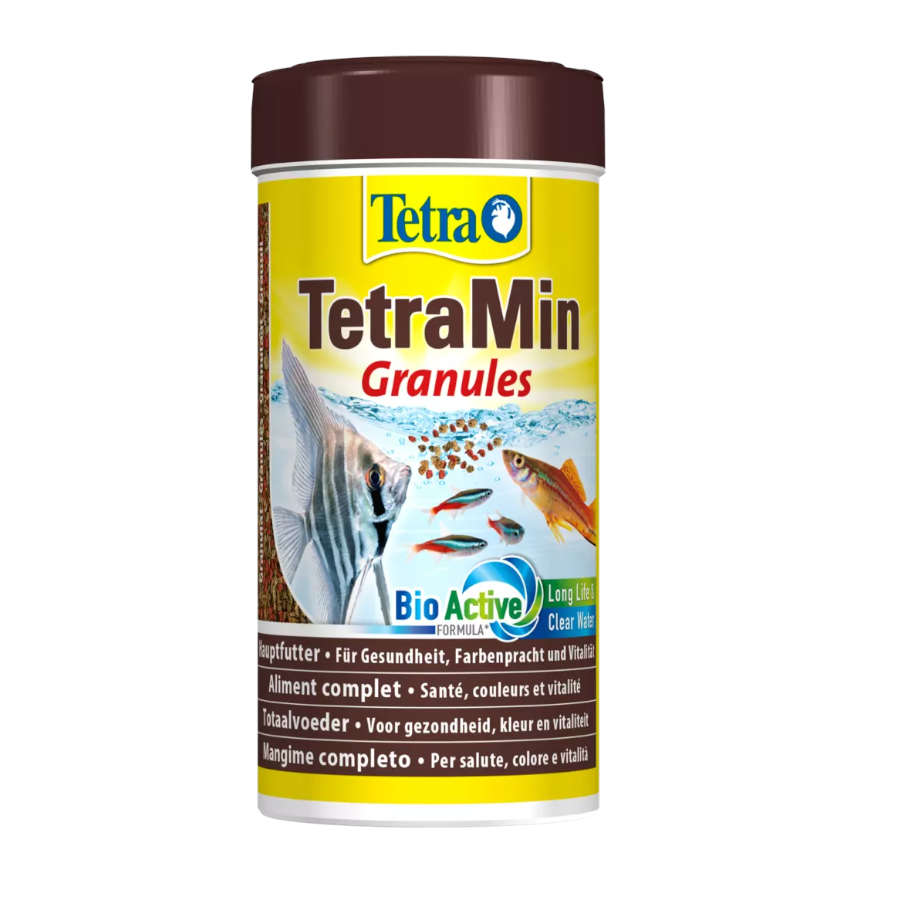 Grânulos de peixe Tetra Min