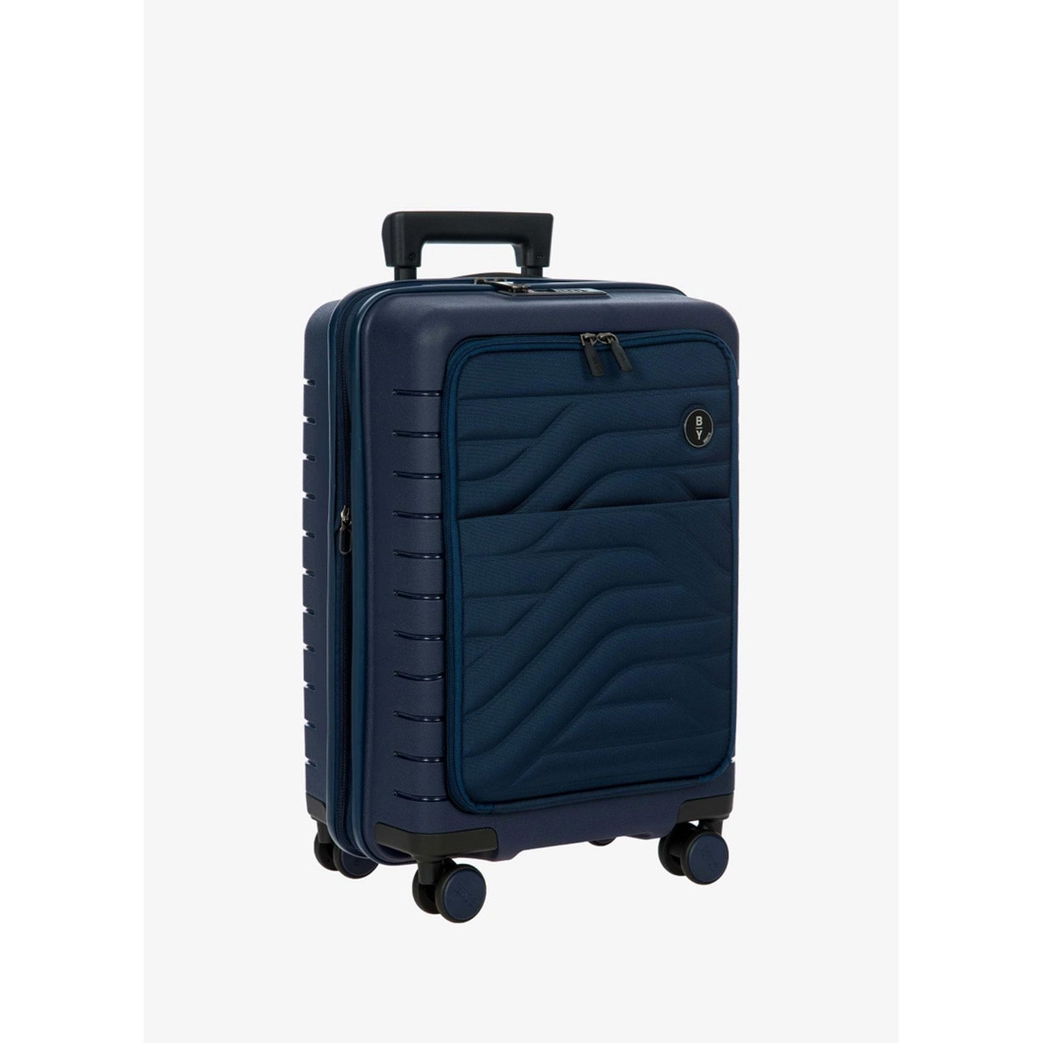 Bric's Ulisse Cabin Trolley 55 Expandable Pocket ocean blue