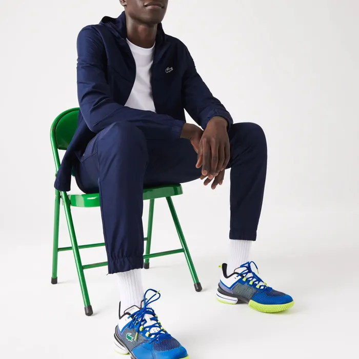 Lacoste Sport Colorblock Hooded Trainingspak Heren