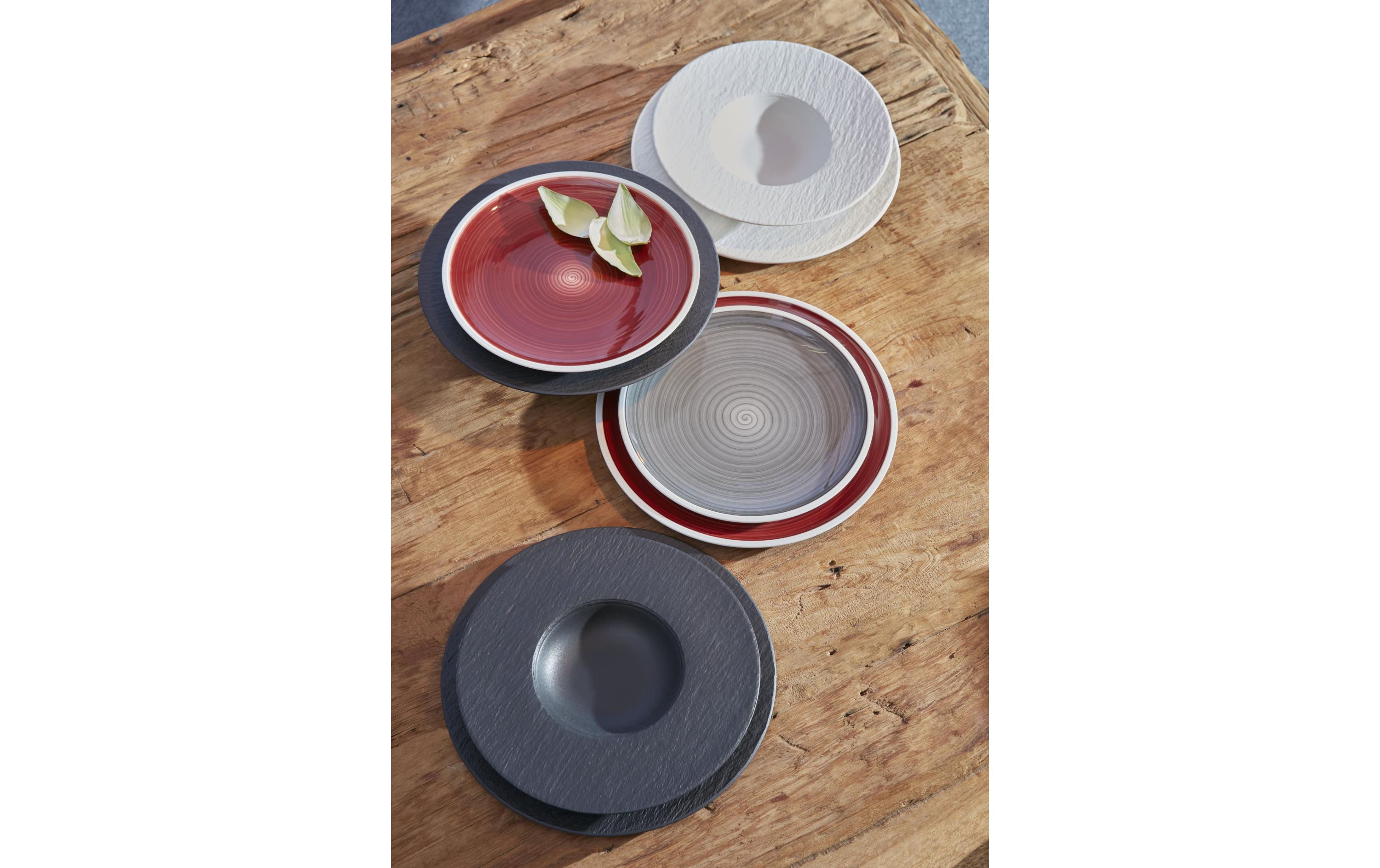 Suppen- & Pastateller Manufacture Rock 6 Stk, Schwarz<br>Pastateller
