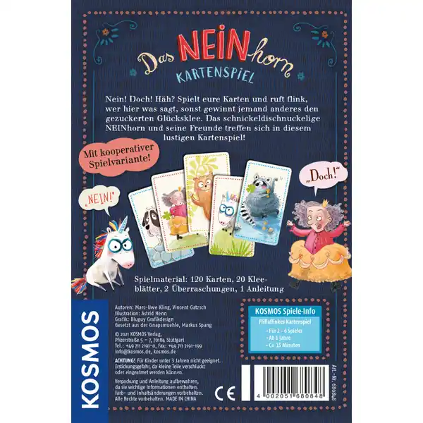 Das NEINhorn - Kartenspiel