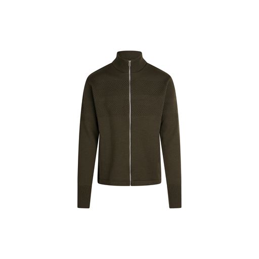 Mads Nørgaard Klemens Zip Striktrøje, Grape Leaf, XXL