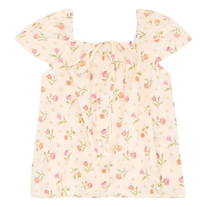 Zhoe & Tobiah Blouse Fleurie | Crème