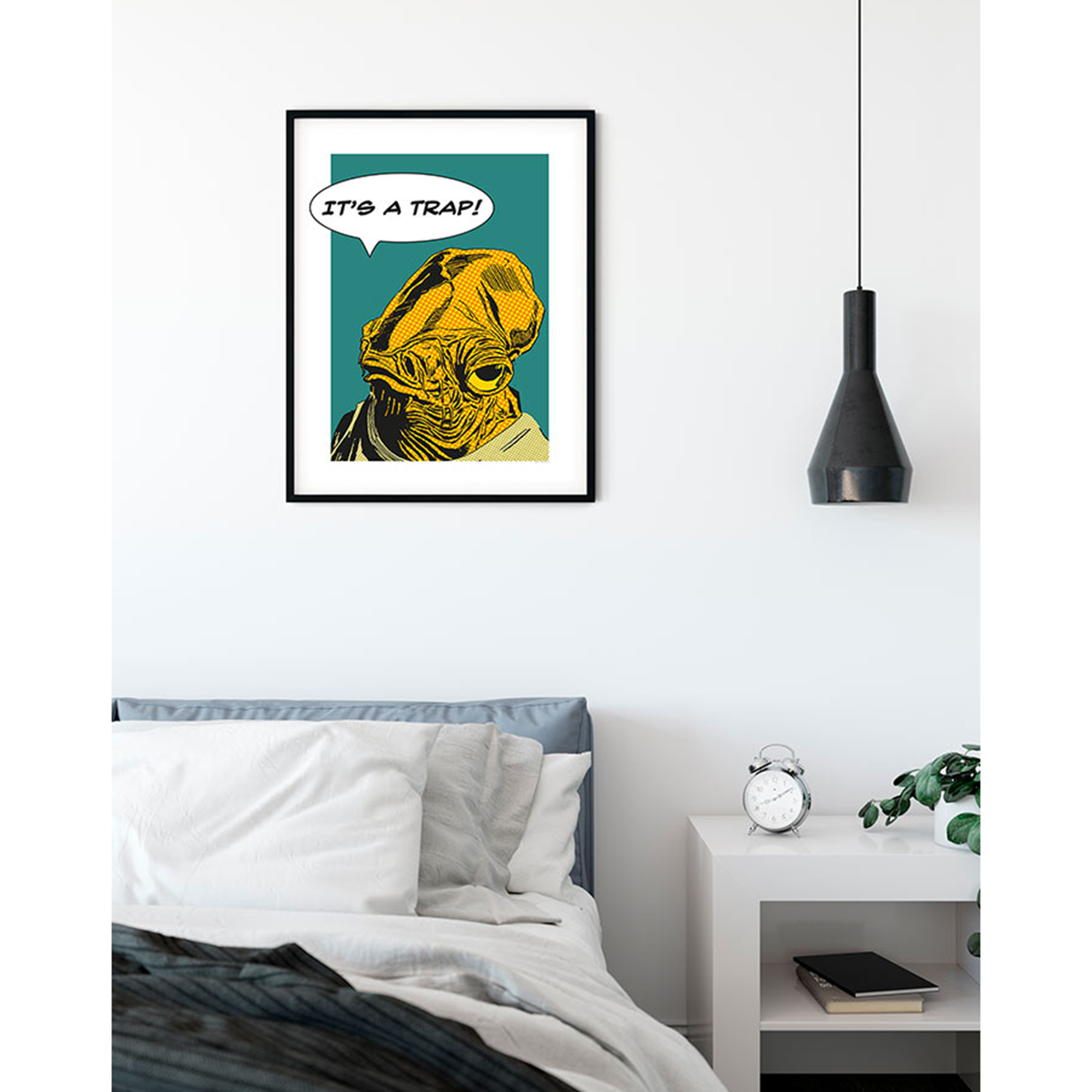 Wandbild STAR WARS CLASSIC COMIC QUOTE - 50x70 cm