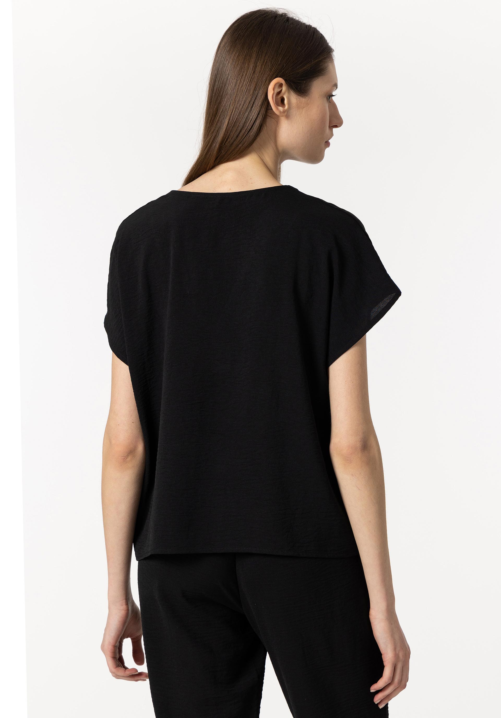 Blusa Efeito Enrugado