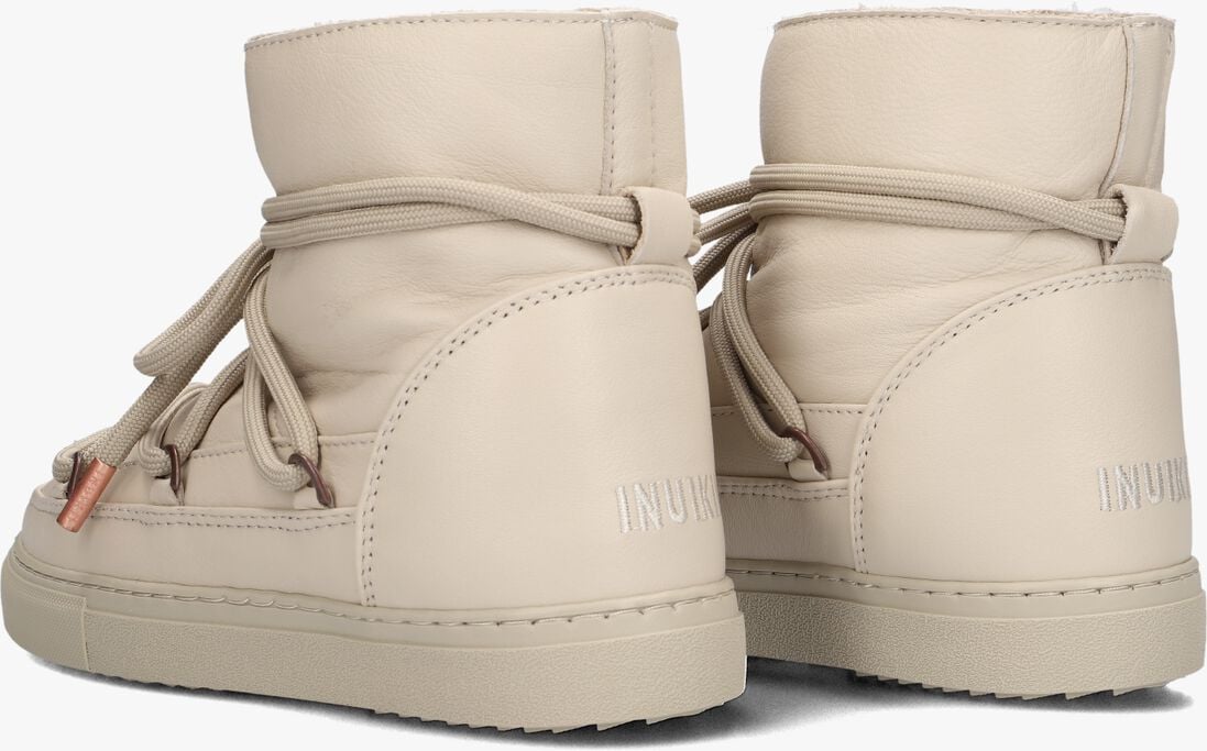 creme inuikii vachtlaarzen full leather