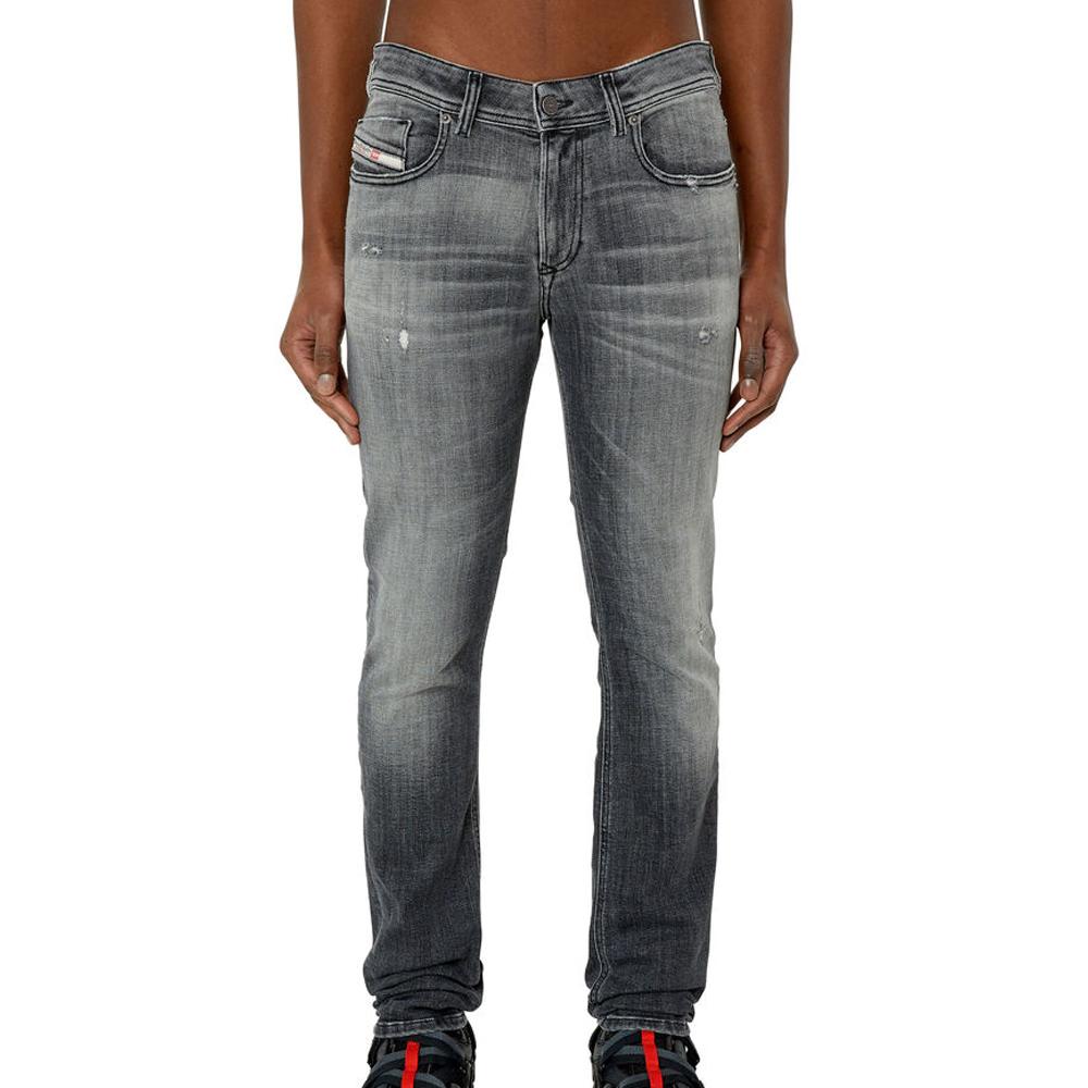 Diesel Jean Slim Gris Délavé Homme Diesel 1979 Sleenker