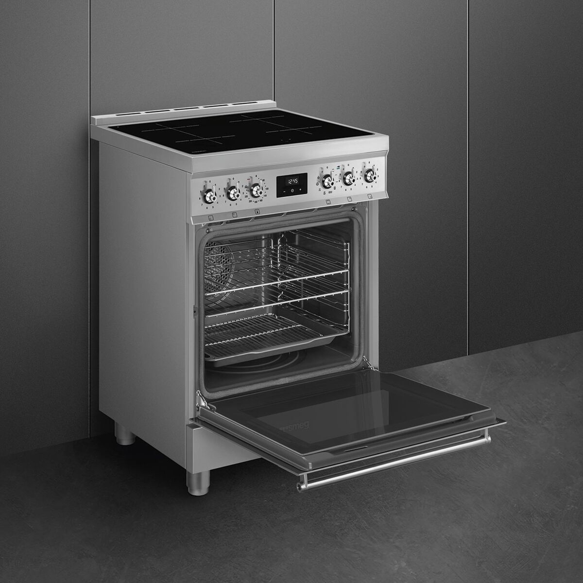 C6IPXM2 induksjonsovn 60 cm, rustfritt stål