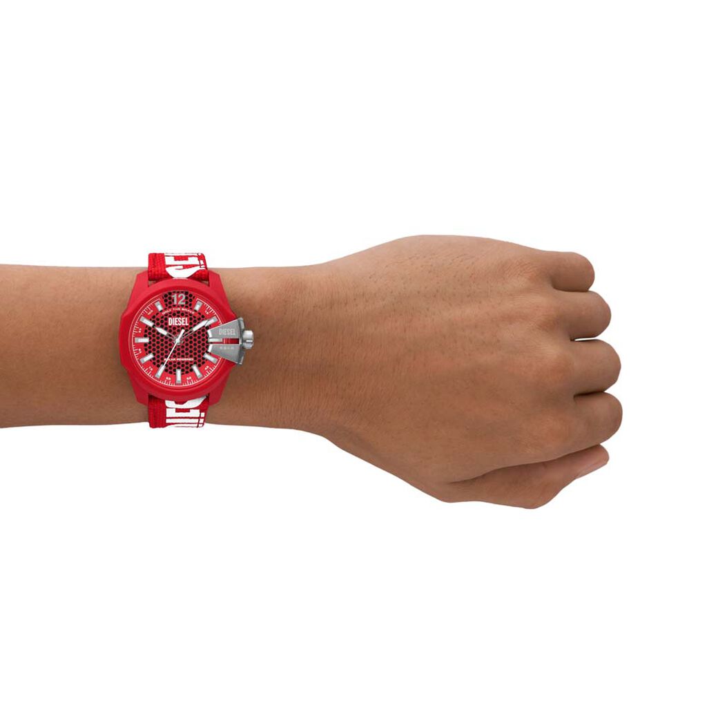 Montre Diesel Fossil Baby Chief Rouge