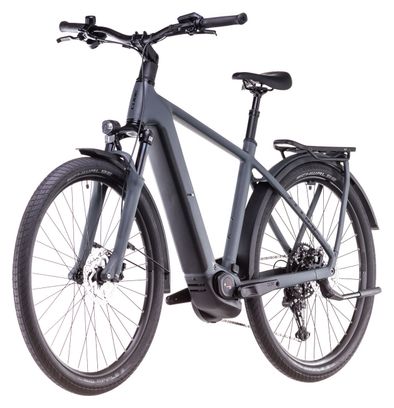 VTC Électrique Cube Kathmandu Hybrid One 800 Shimano Cues 10V 800 Wh 700 mm Gris Shadow 2025
