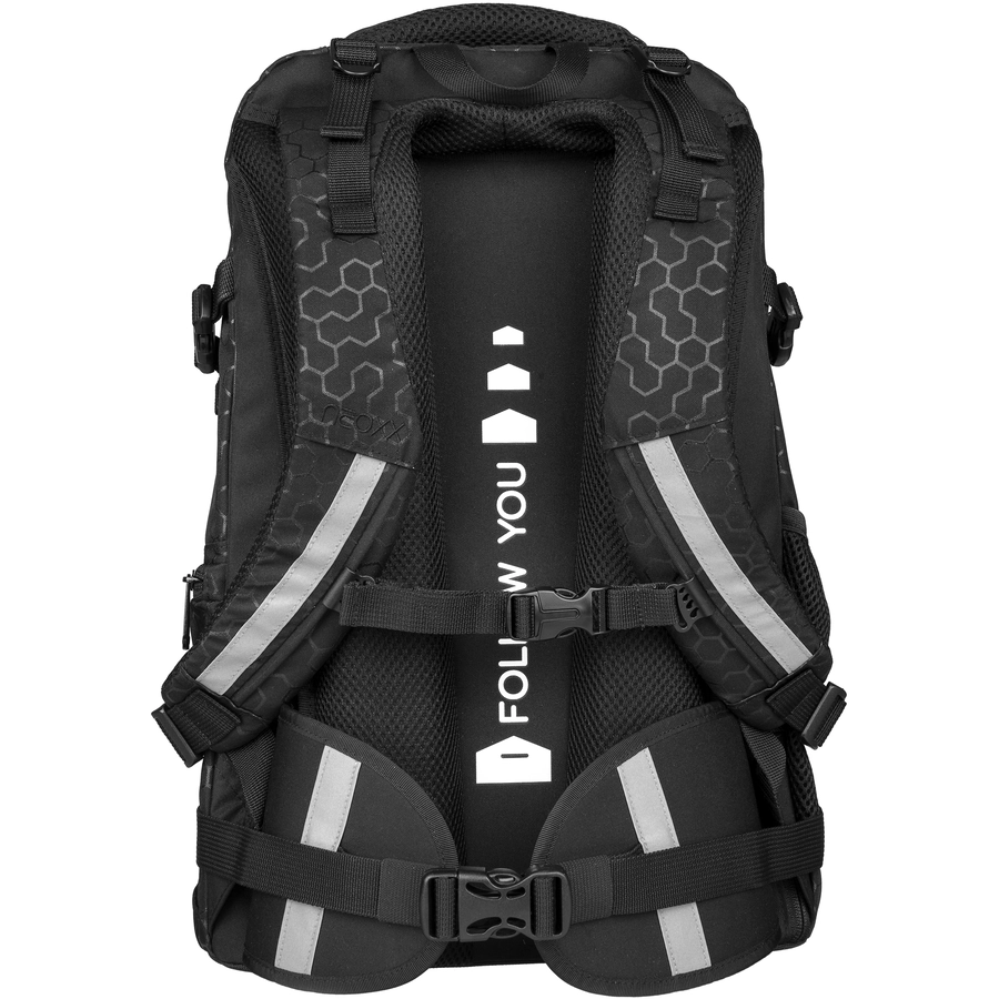 neoxx Active Schulrucksack Lost in Black