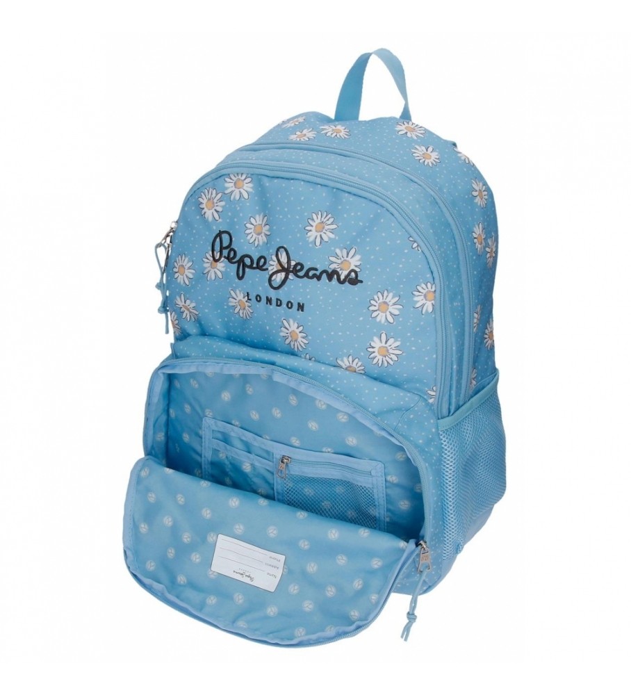 Mochila adaptável Pepe Jeans Katherine com compartimento duplo