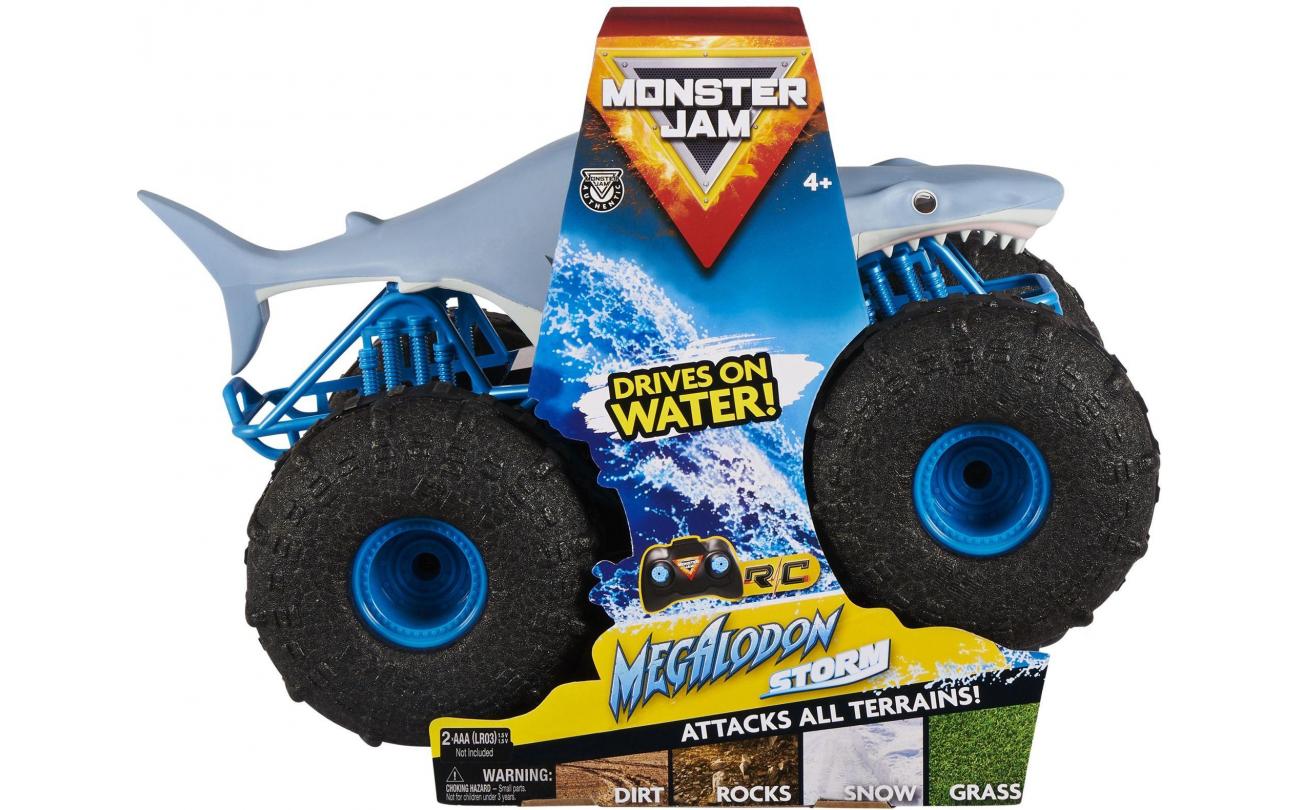Monster Jam RC Megalodon Storm Trasher
