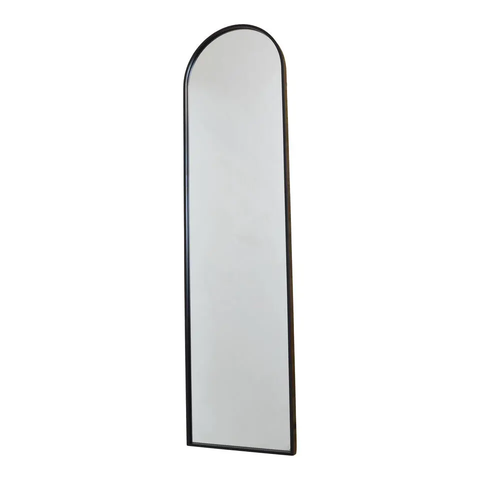 Fragix Ark wandspiegel - Zwart metaal - 120x40