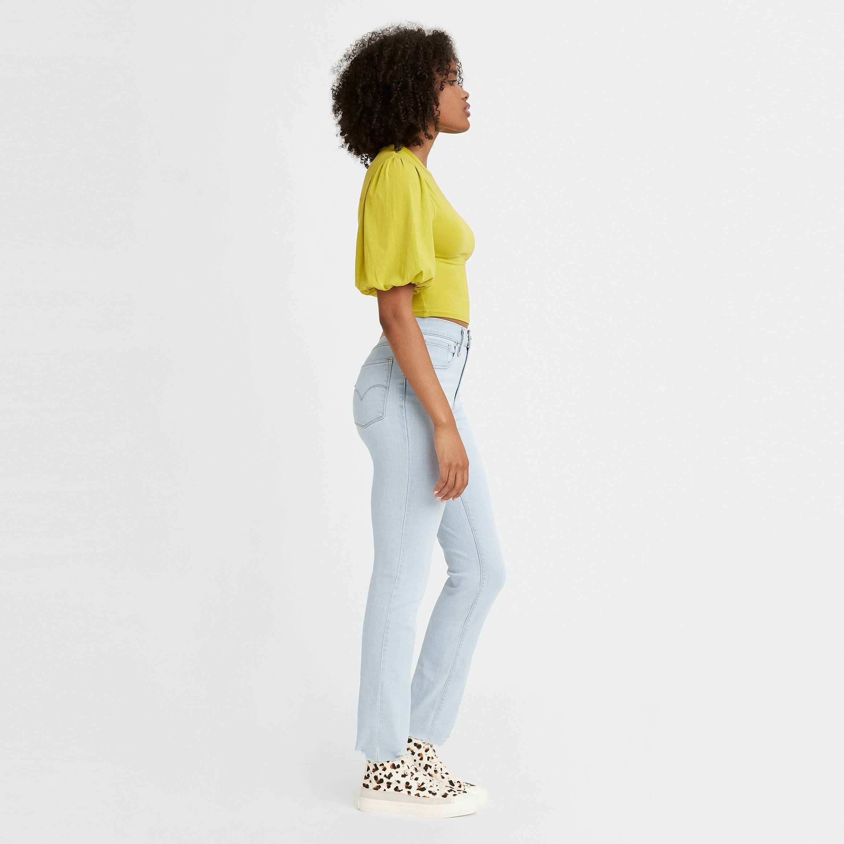 Levis 724 High Rise Straight Jeans